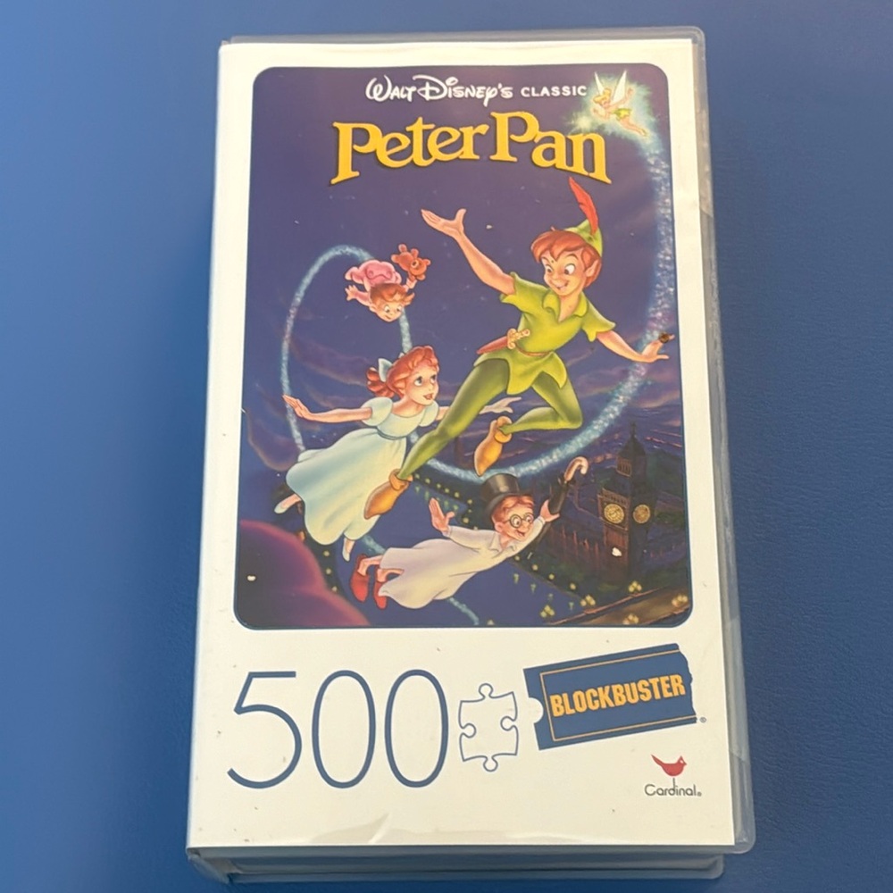 4
Blockbuster Peter Pan 500 pc Puzzle - 18x24 inch - Walt Disney